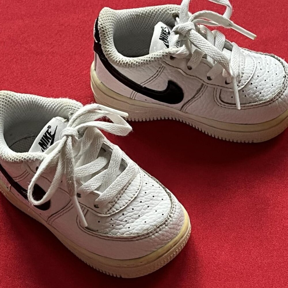 Nike Air Force 1 Low Toddler Boy's Size 5C White AF1 Sneakers Shoes CZ1691-100